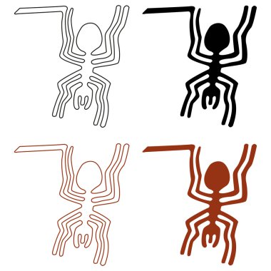 Nazca Lines Set clipart