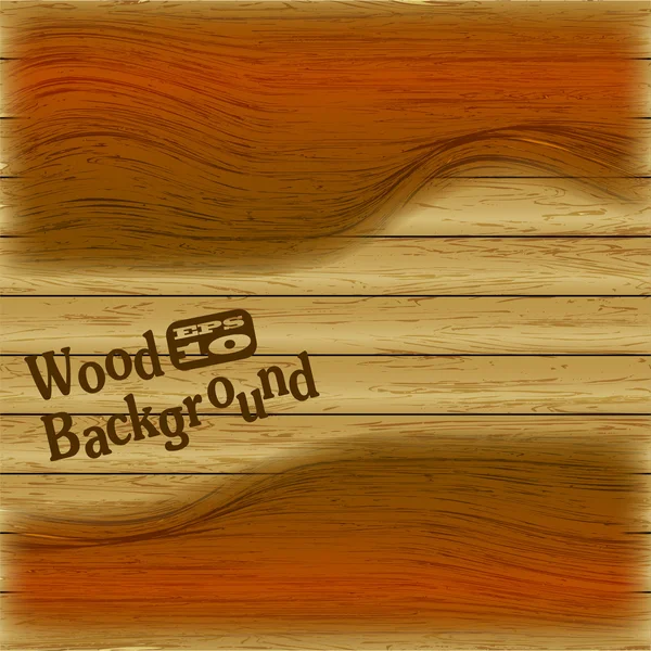 Abstrakter Vektor Holz Hintergrund — Stockvektor