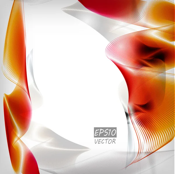 stock vector Abstract Red Background - Vector Illustration