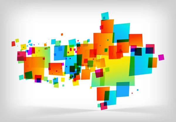 Абстрактний барвистий фон зі стрілочками — стоковий вектор