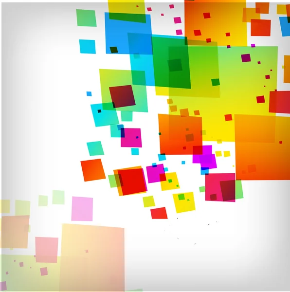 Абстрактний квадратний барвистий фон — стоковий вектор