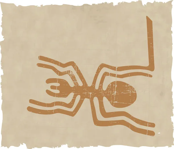 Nazca çizgileri kümesi — Stok Vektör