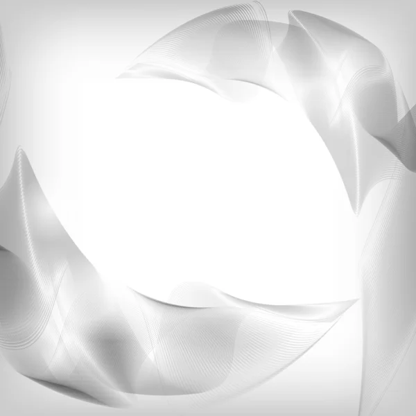 Abstrakt silver bakgrund - vektor illustration — Stock vektor