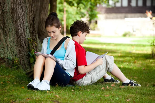 stock image Students outdoor