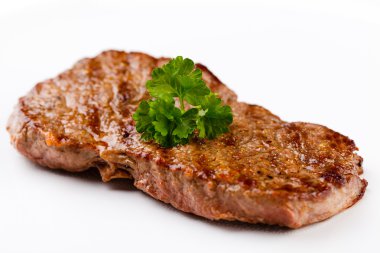 Grilled steak clipart