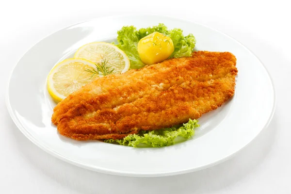 Filet z ryby smażone — Zdjęcie stockowe