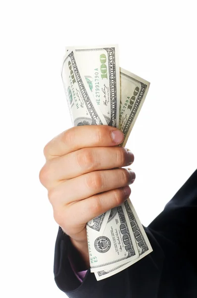 Hand, money dollars usa — Stock Photo, Image