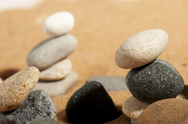 Giardino di pietre, zen-like, tranquillo, immagini spa — Foto Stock