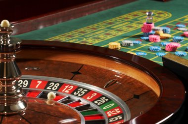 Roulette casino clipart