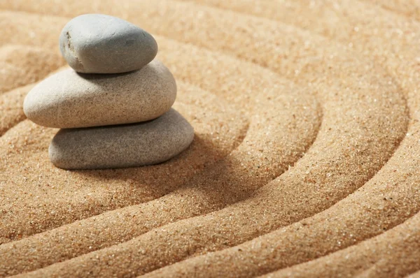 Garten der Steine, Zen-artige, ruhige, Wellness-Bilder — Stockfoto