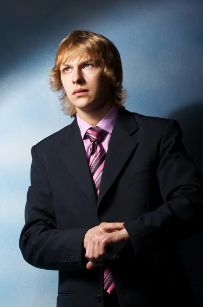 Portrait of young businessman Stock Photo