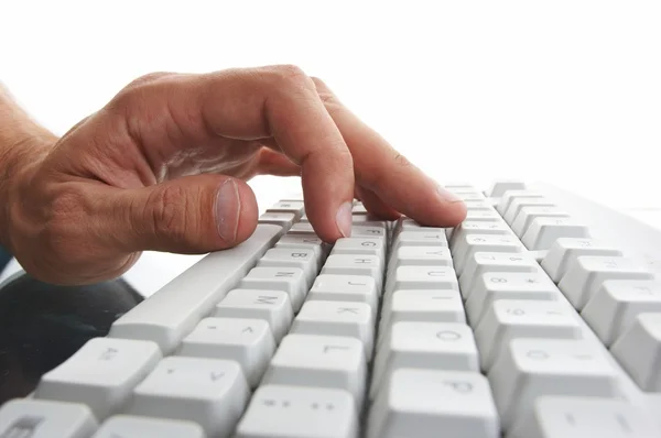 Stock image Hands typing