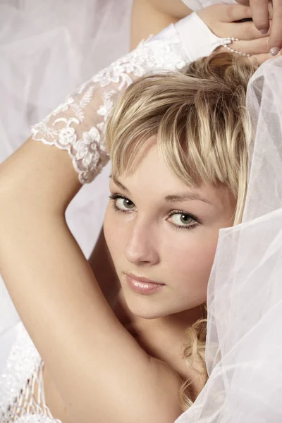 Krásná mladá žena — Stock fotografie