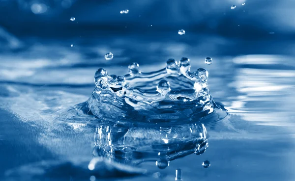 Splash of water drops — Stock Photo, Image