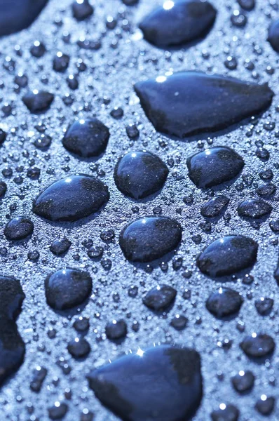 Kapky na čerstvý asfalt, olej — Stock fotografie