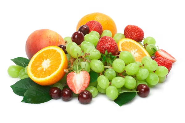 Stilleben av färsk frukt — Stockfoto