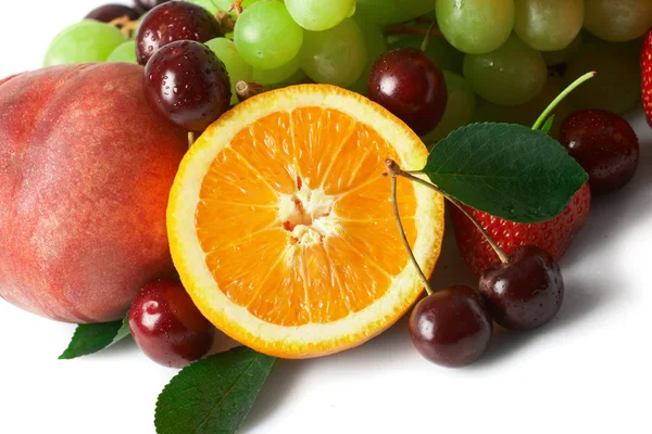 Natura morta della frutta fresca — Foto Stock