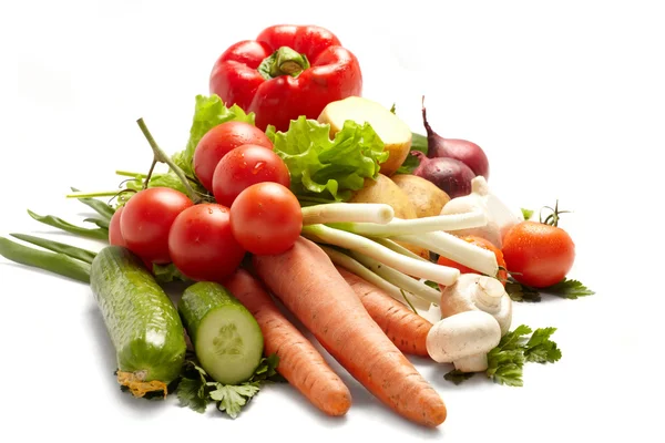 Čerstvá zeleninaβυσσινί μπερέ 1 Stock Obrázky
