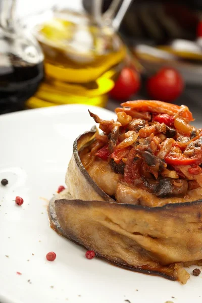 stock image Stuffed eggplant