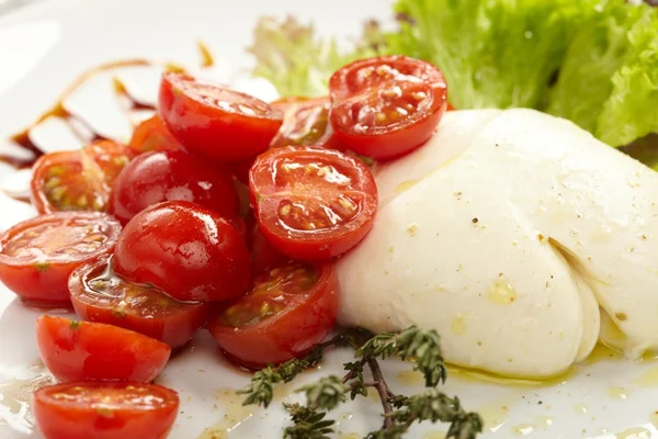 stock image Tomatoes with mozzarella