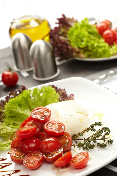 stock image Tomatoes with mozzarella