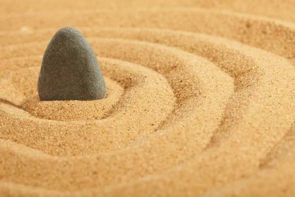 沙子和石头 — 图库照片