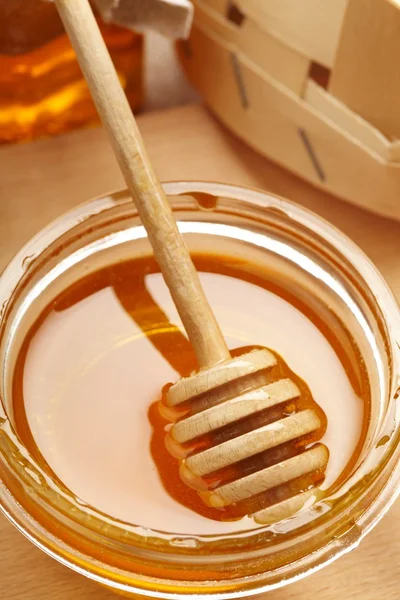 Honey and lemon — Stock Photo, Image