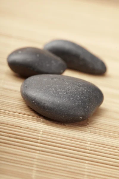 Black stones — Stock Photo, Image