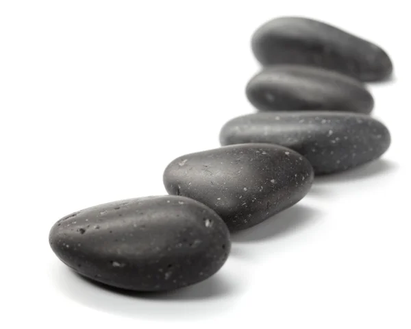Pedras pretas — Fotografia de Stock