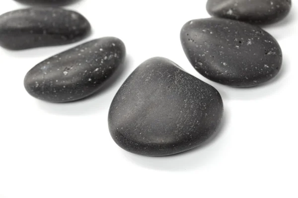 Black stones — Stock Photo, Image