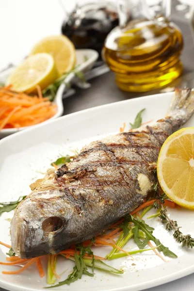 Stock image Fish with lemon