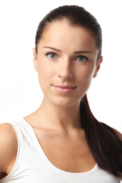 Young happy woman in sports wear — Stock Photo, Image