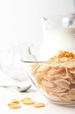 corn-flakes ile Kahvaltı