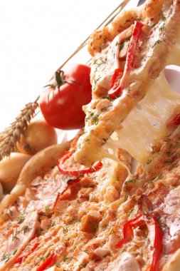 lezzetli pizza