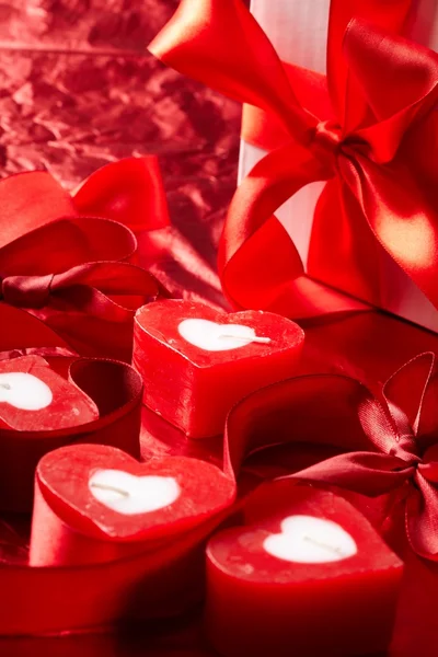 Romantický svíčky — Stock fotografie