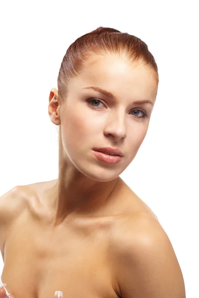 Pretty young naked woman — Stock Photo, Image