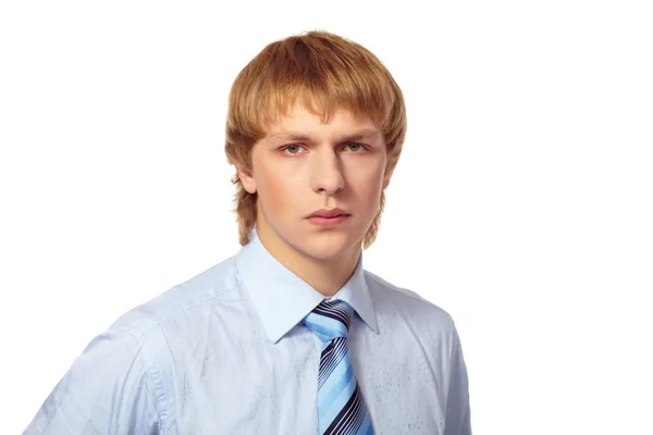 Portret van een jonge zakenman — Stockfoto