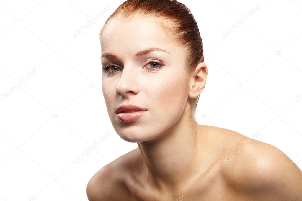 Pretty young naked woman — Stock Photo © strelok #9642006