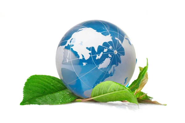 Il concetto di globo eco — Foto Stock