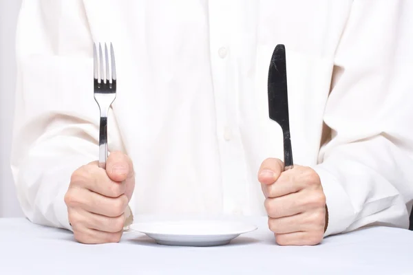 Tablewares nóż pluginu — Zdjęcie stockowe