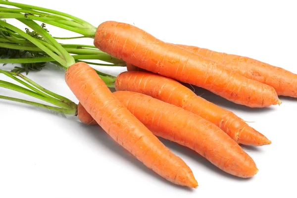 Verduras frescas zanahorias — Foto de Stock