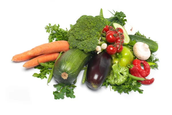 Lågt kaloriinnehåll grönsaker — Stockfoto