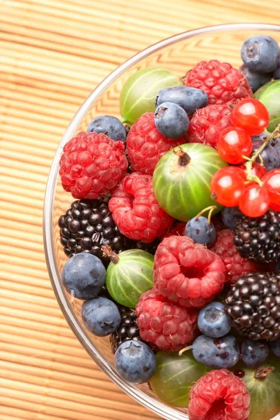水果混合、 莓果 — 图库照片