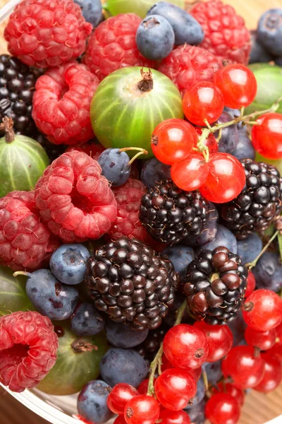 Mistura de frutas, baga — Fotografia de Stock