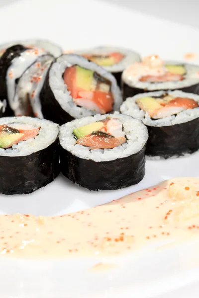 stock image Traditional japanese sushi