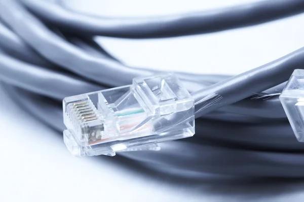 Yama ve ağ kabloları — Stok fotoğraf