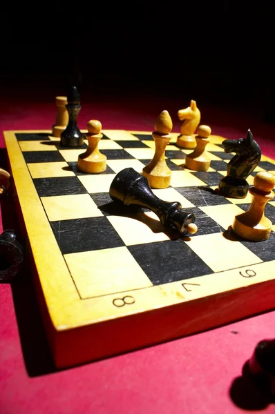 ボード上のチェス — ストック写真