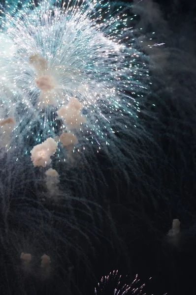 Feuerwerk zum Unabhängigkeitstag — Stockfoto
