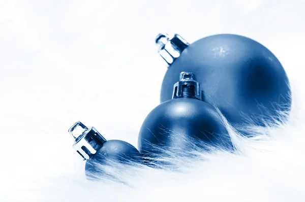 As esferas de Ano Novo — Fotografia de Stock