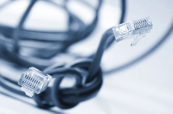 Network and patch cables — Stock Photo, Image